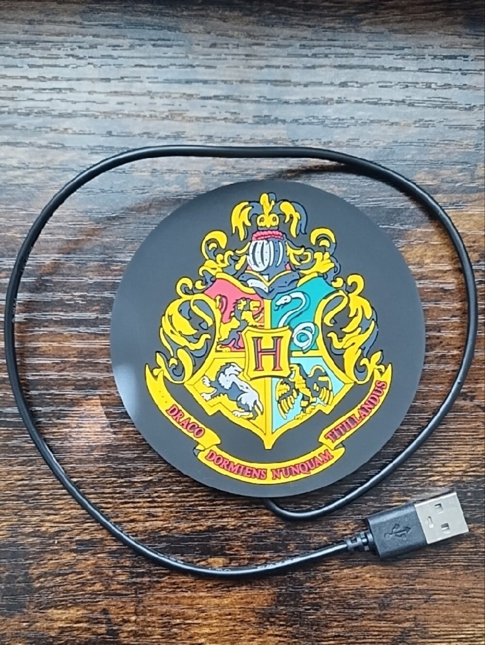 Harry Potter Hogwarts Mug Warmer Coaster USB